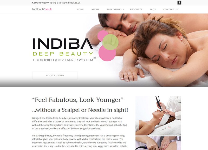 beauty salon websites