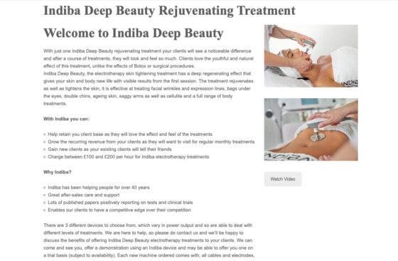Electrotherapy Website