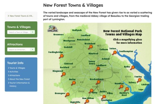 New Forest Online Tourist Directory